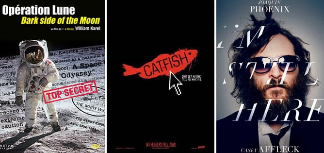 Carteles promocionales de &#039;Operación Luna&#039;, &#039;Catfish&#039; y &#039;I&#039;m still here&#039;