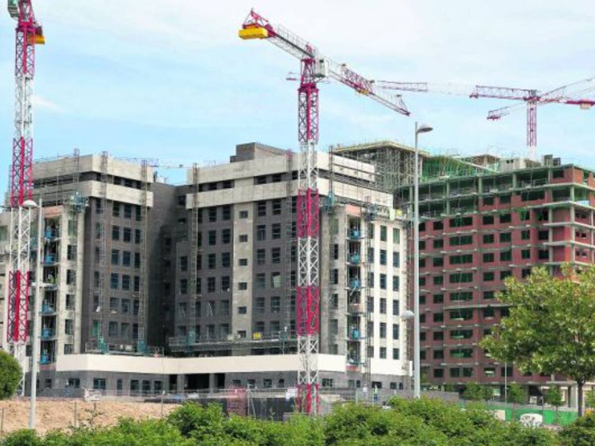 Sube la construcción por primera vez desde el inicio de la crisis