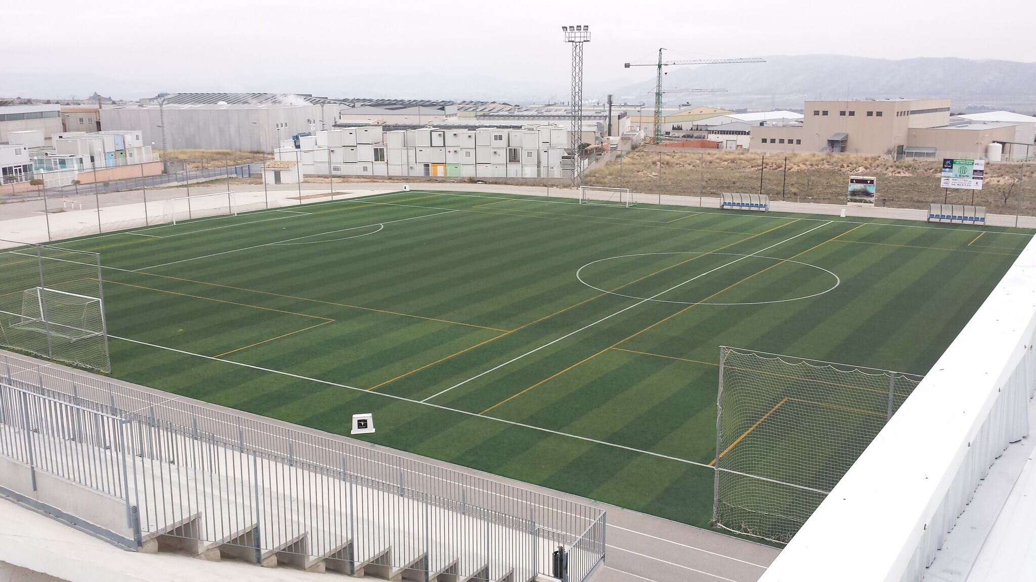 Instalaciones del polideportivo de Biar