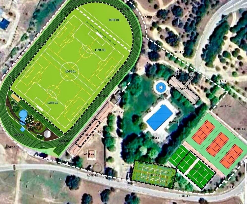 Proyecto de mejora del polideportivo municipal de la Dehesa de los Godonales en Valdemorillo