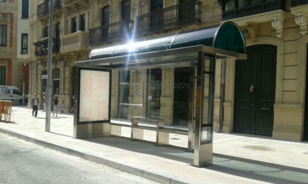 Marquesina en Pamplona