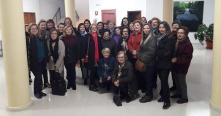 Participantes en el proyecto 'Las tejedoras de sueños II'.