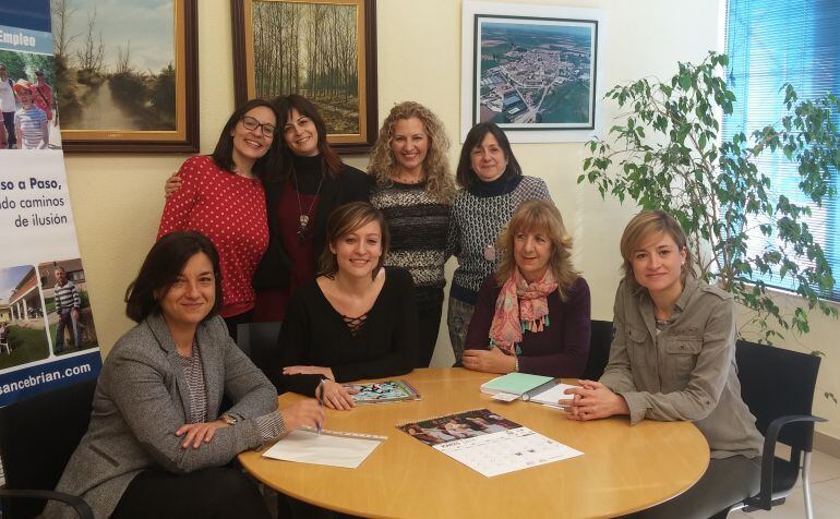 Equipo directivo de la Red de Entidades San Cebrián