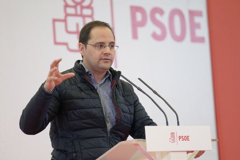 El Secretario de Organización del PSOE, César Luena.