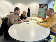 Miguel Ángel Blanco se reúne con los responsables de Carrechiquilla