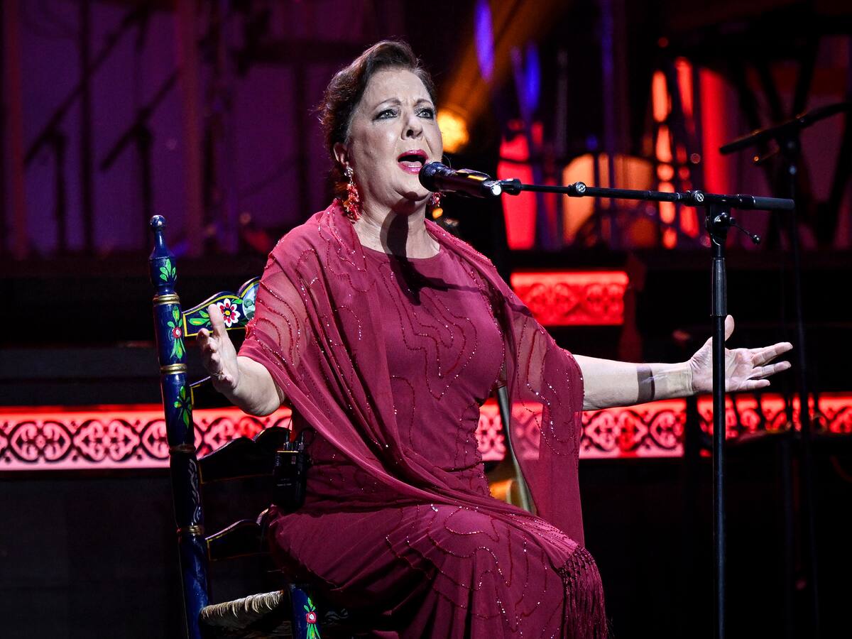 Carmen Linares, Marcos Flores y el Niño Josele en las Jornadas Flamencas de Fuenlabrada