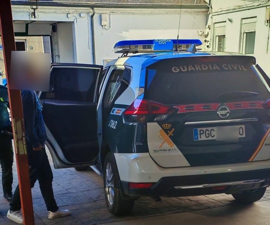 Momento de la detención