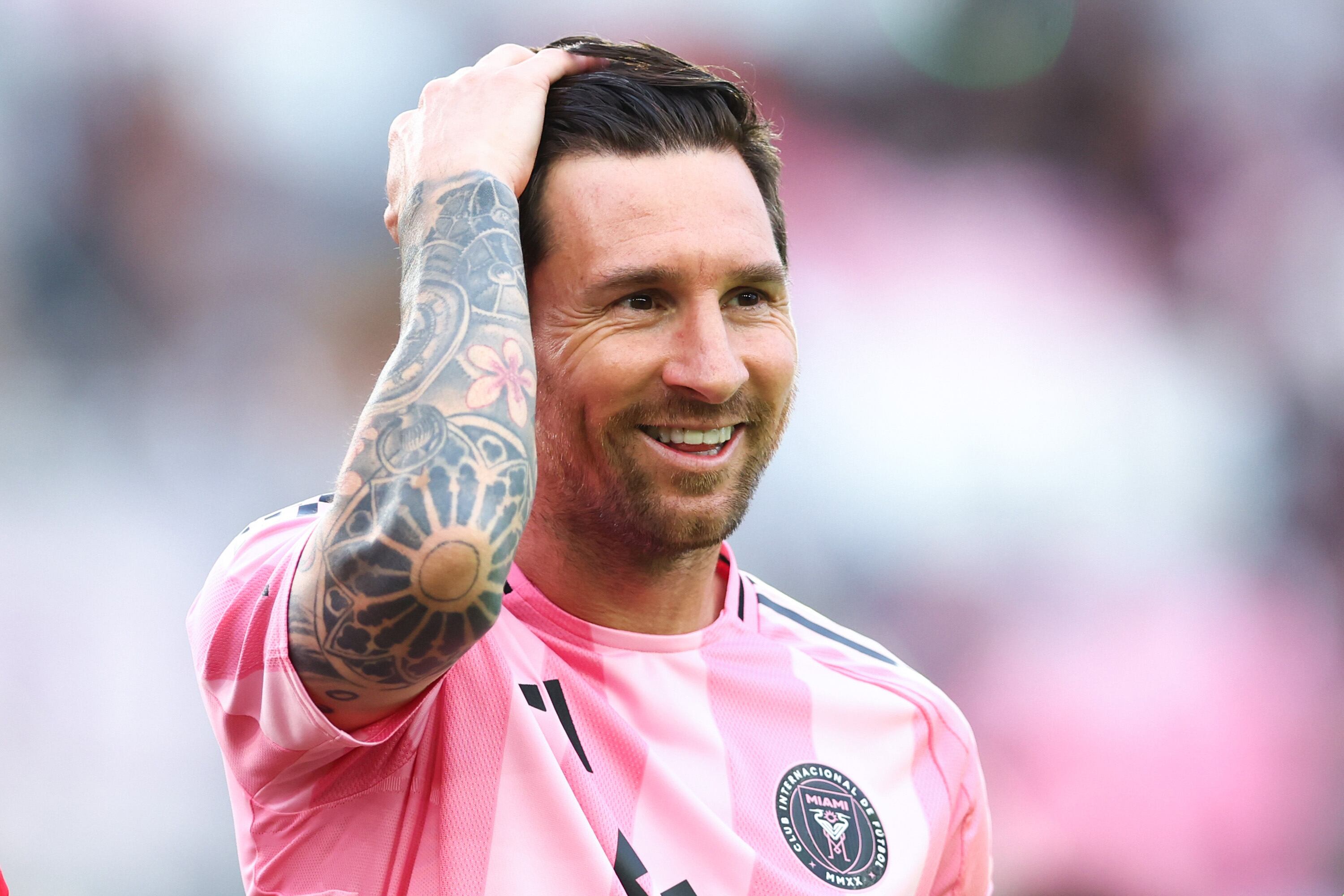 Leo Messi, en el partido de la MLS entre Inter Miami y CF Montreal