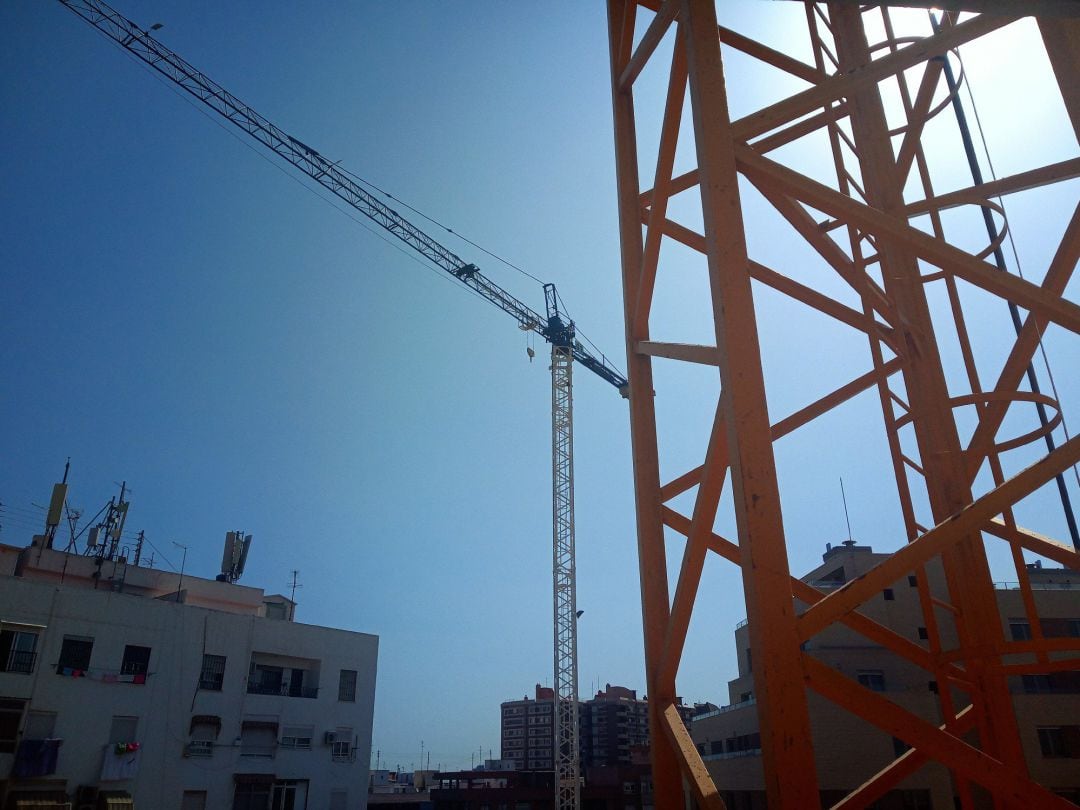 Construcción de viviendas.