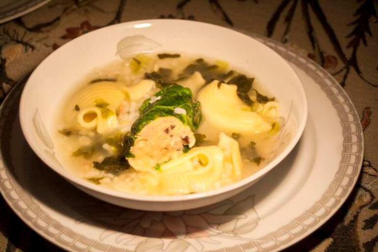 Escudella de Navidad.