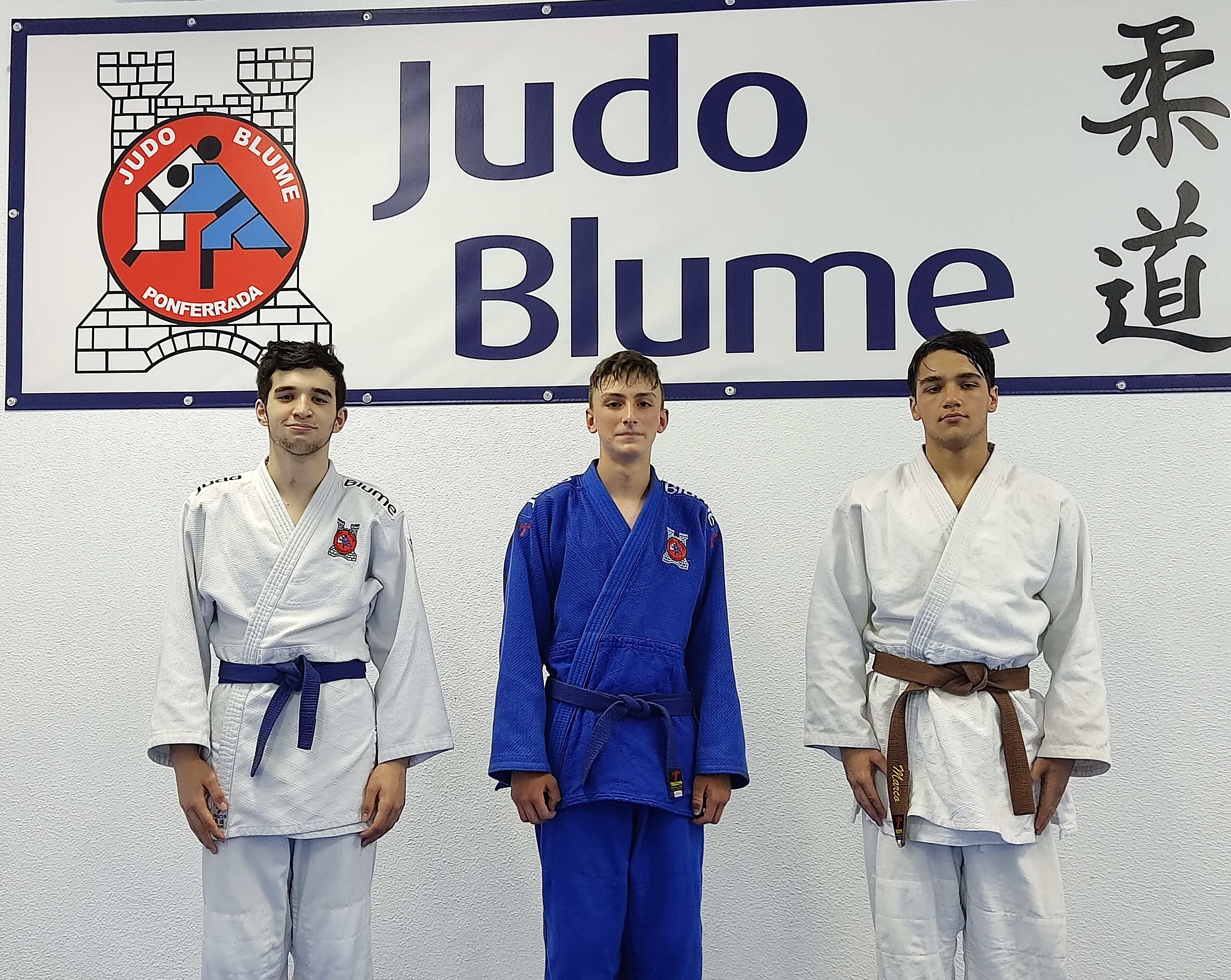Tres deportistas del Judo blume acuden a la prueba
