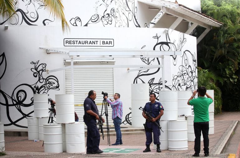 El restaurante La Leche, en Puerto Vallarta, donde se produjo el secuestro