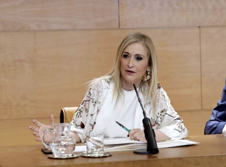 La presidenta regional Cristina Cifuentes.