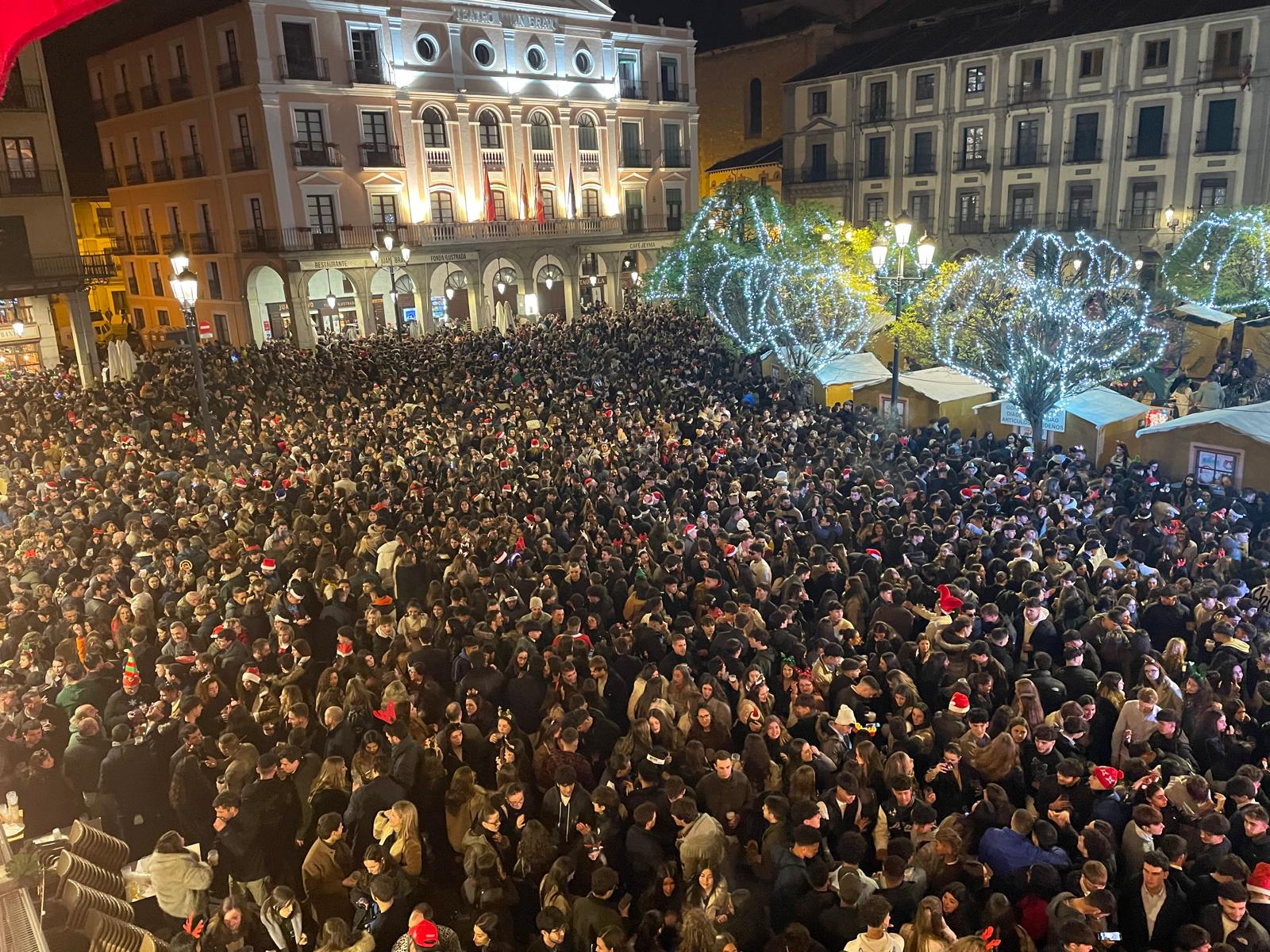 Imágenes de la tardebuena en Segovia en 2024