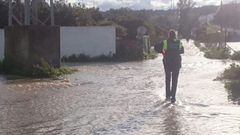 El Campo de Gibraltar ha sufrido varios desbordamientos como consecuencia del temporal