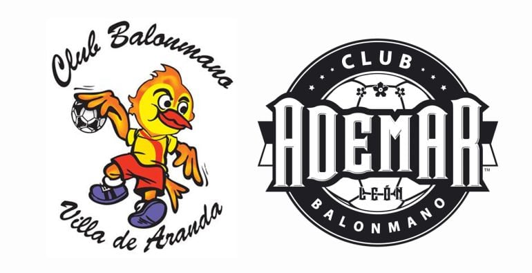 Escudos del Villa Aranda y Ademar