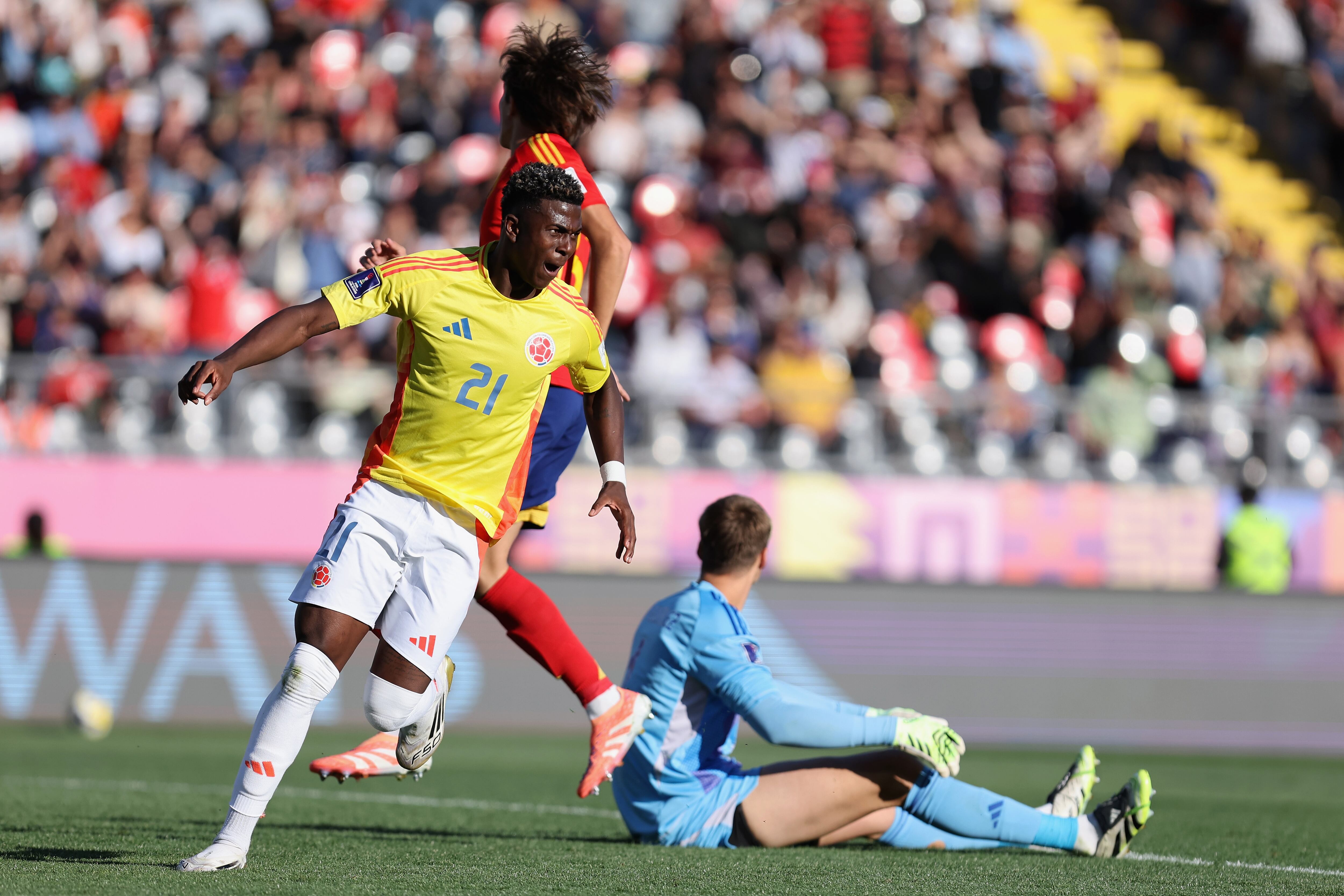España cae ante Colombia en cuartos de final del Mundial sub-20