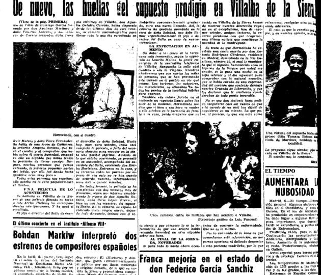 Página del diario &#039;Ofensiva&#039; del 7 de noviembre de 1959.