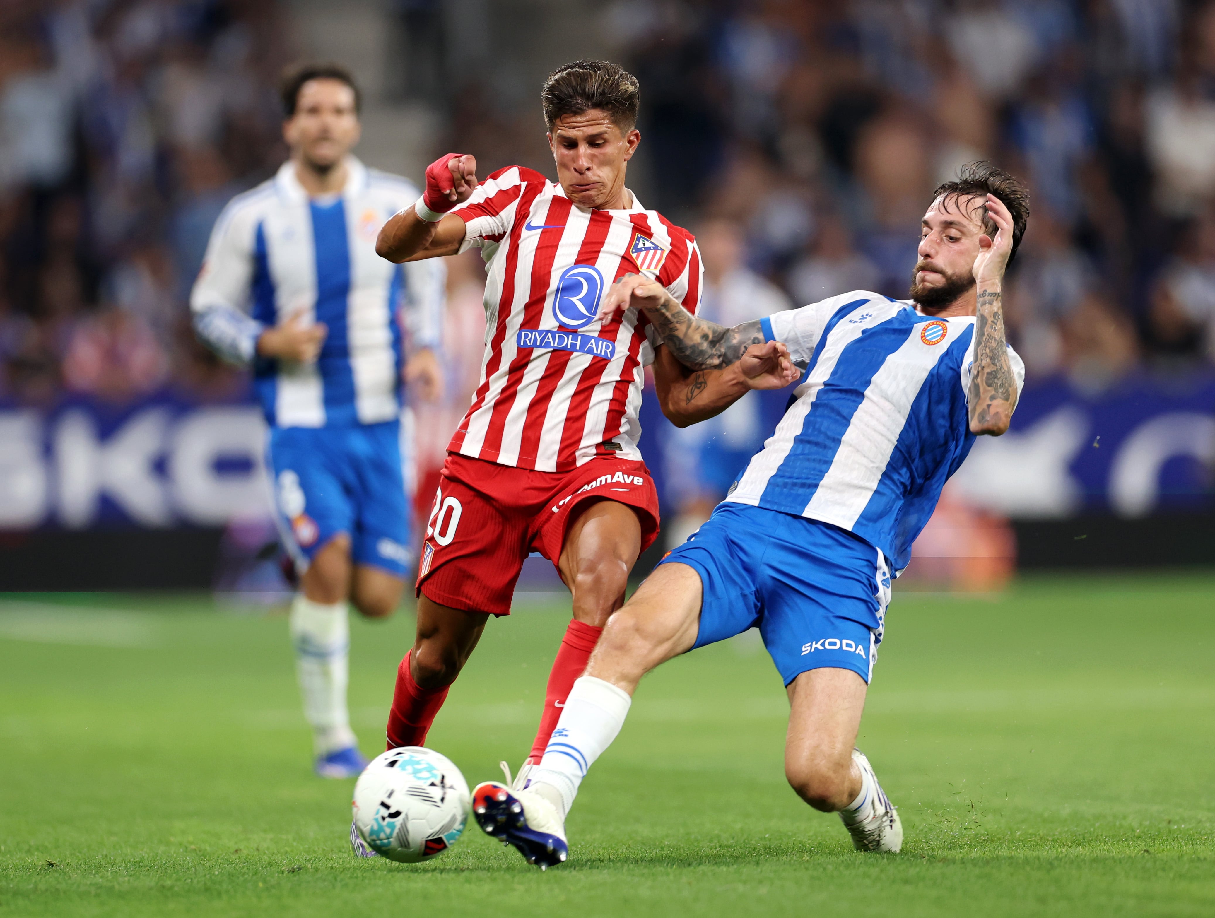 Imagen del RCD Espanyol-Atlético de Madrid de la primera vuelta