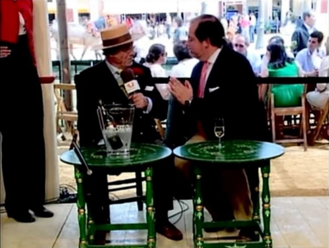 La entrevista a Mamel Llanza en la Feria del Caballo de 2012