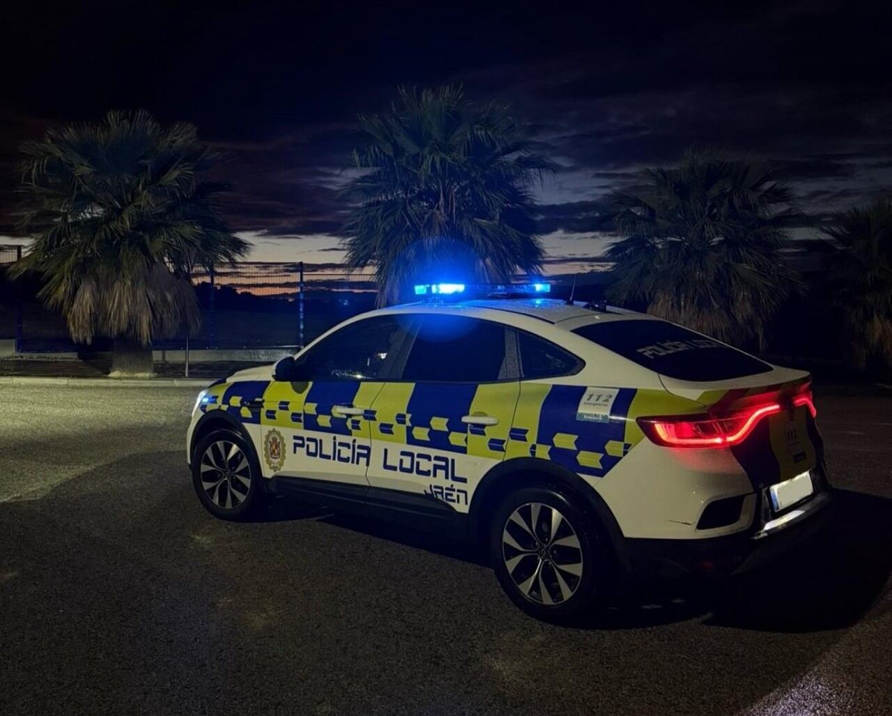 Vehículo de Policía Local de Jaén. Foto de archivo
