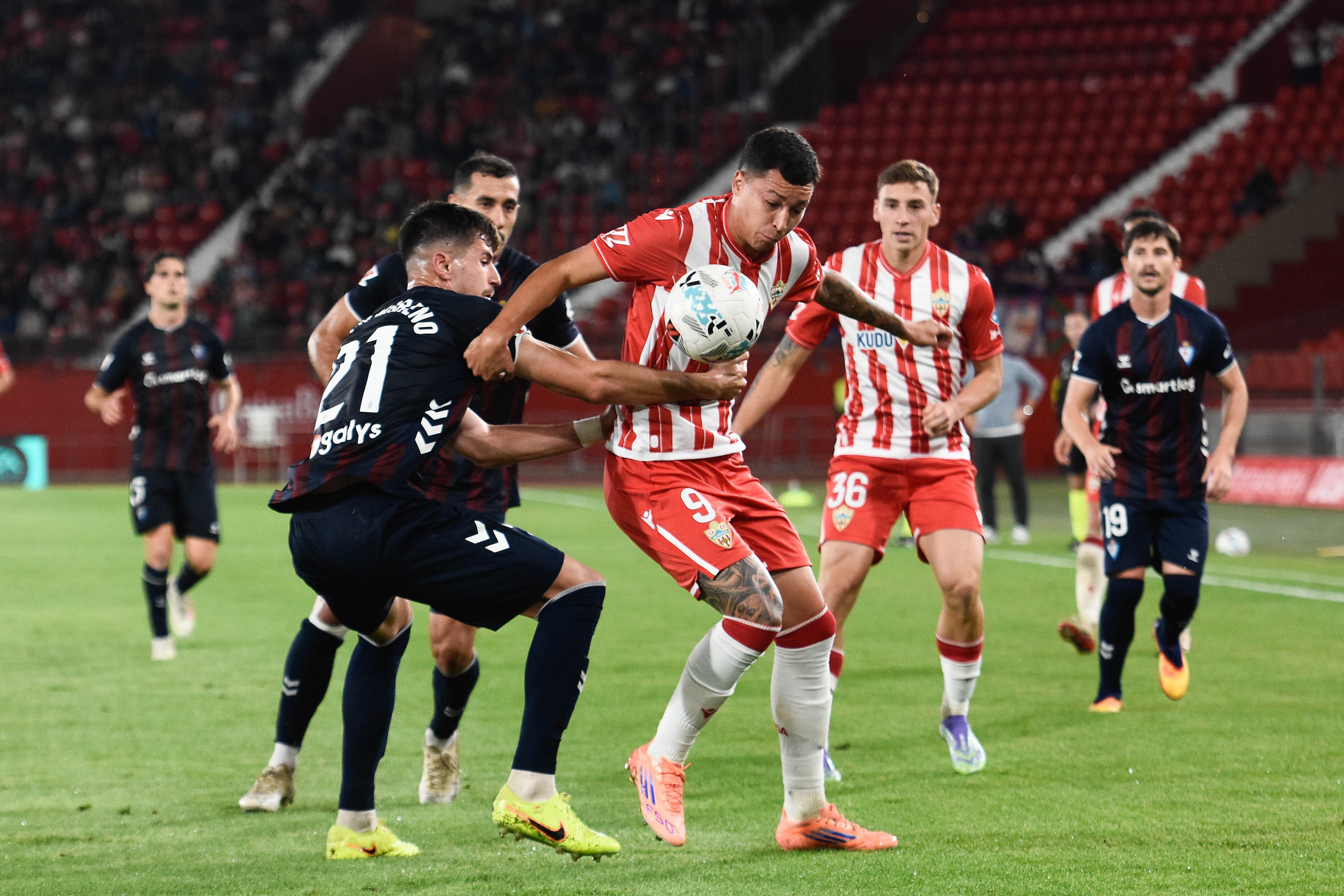 Thalys necesita tiempo y el Almería no esperará sus goles.