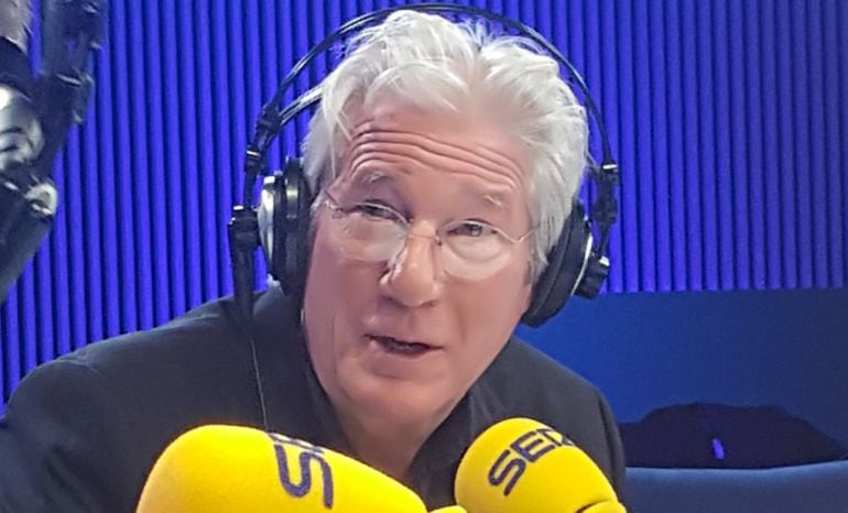 Richard Gere en los estudios de la SER