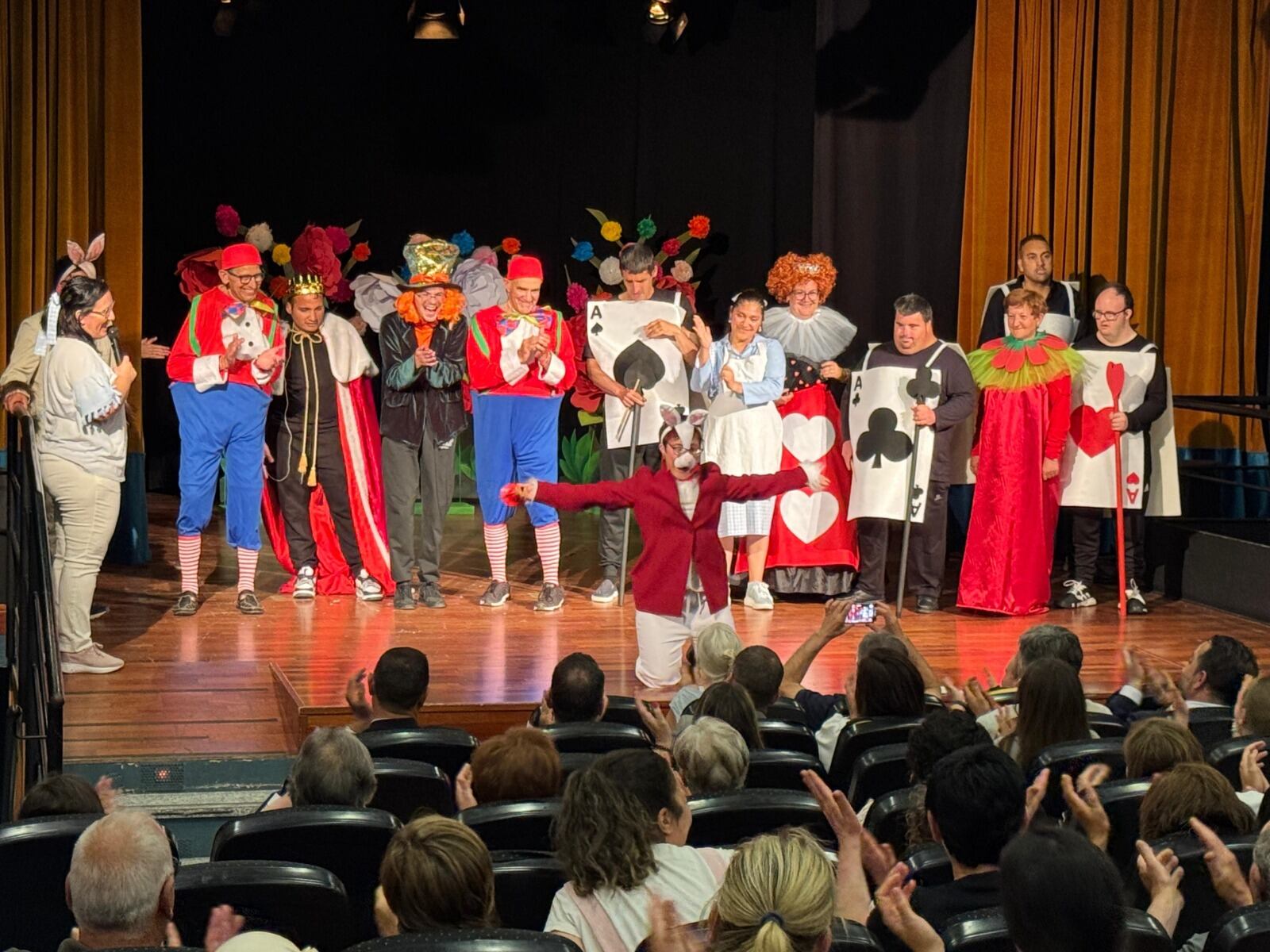 Actores del Centro Ocupacional Nazaret