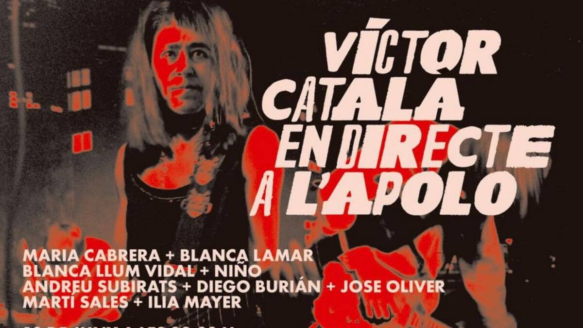 Victor Català és l'estrella de la nit a l'Apolo