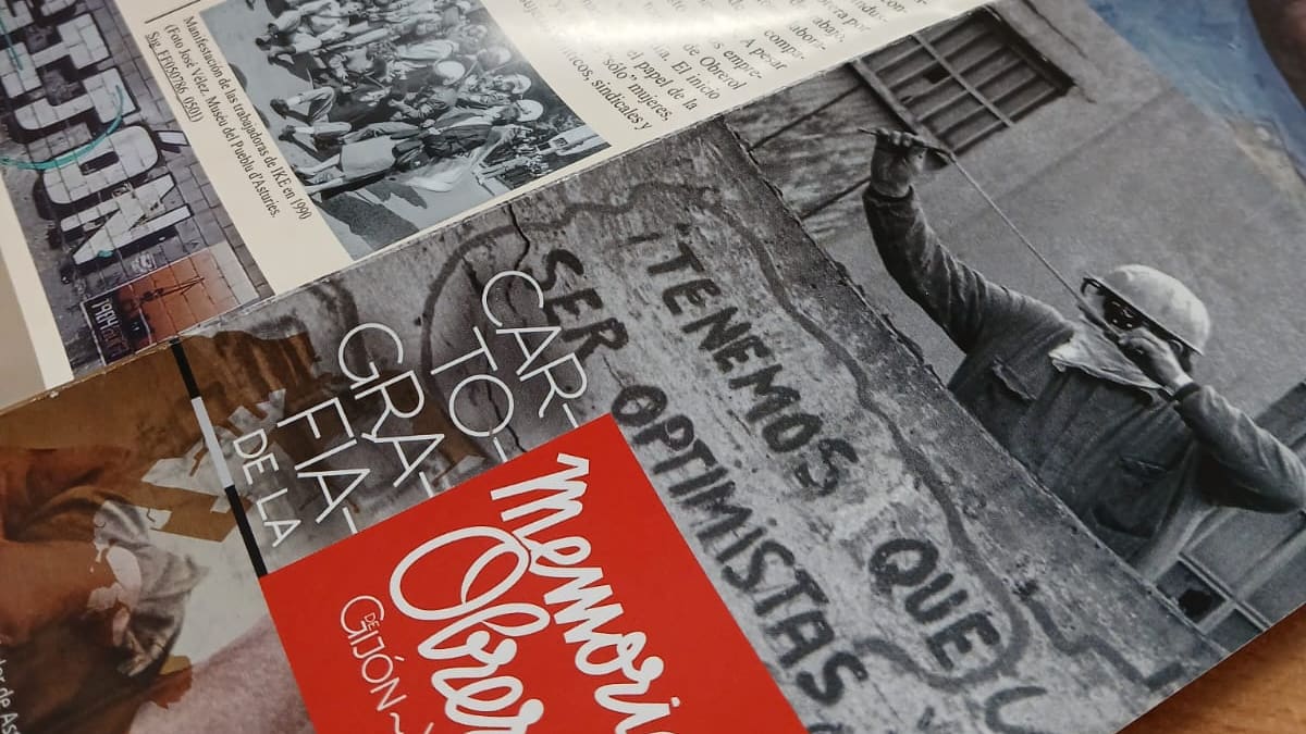 Cartografía de la Memoria Obrera de Gijón, un documento recuperador y reivindicativo de la defensa de los derechos de los trabajadores en la ciudad.