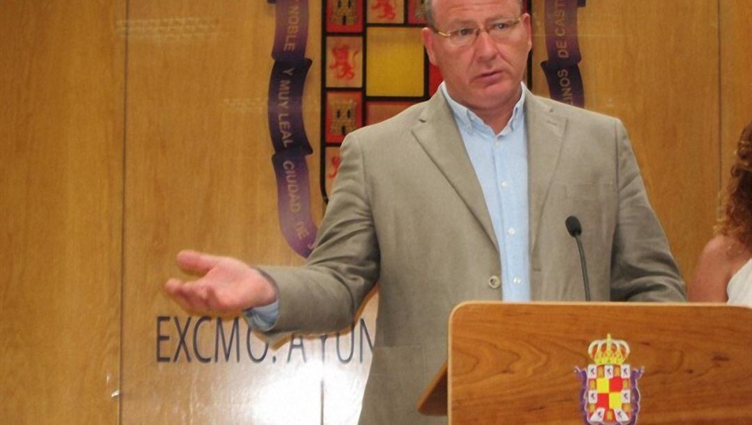 El candidato del PP y alcalde de Jaén, Javier Márquez, en una foto de archivo.