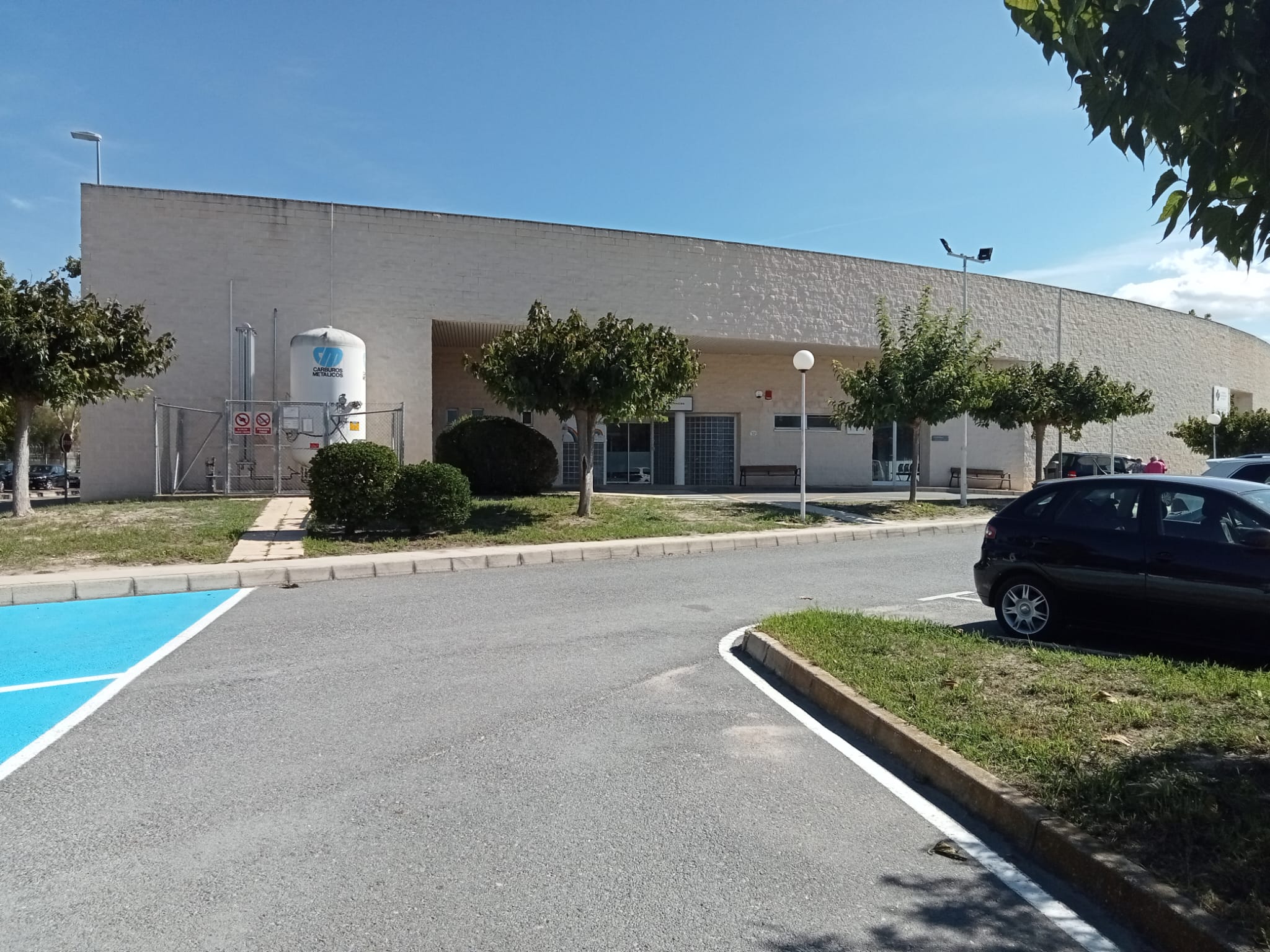 Exterior del centro sanitario integrado