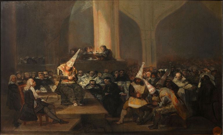 Francisco de Goya - Escena de Inquisición 