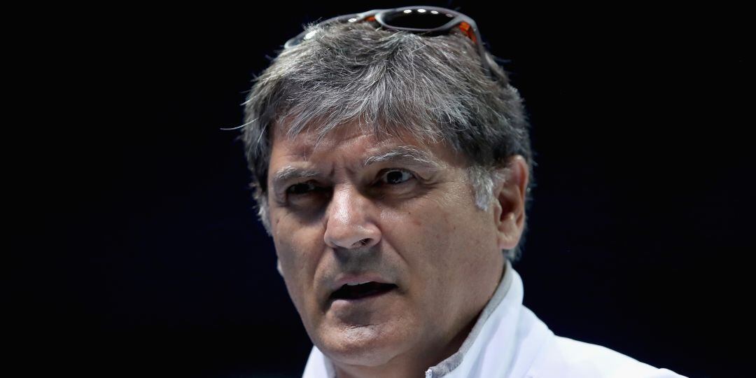Toni Nadal, durante un torneo oficial