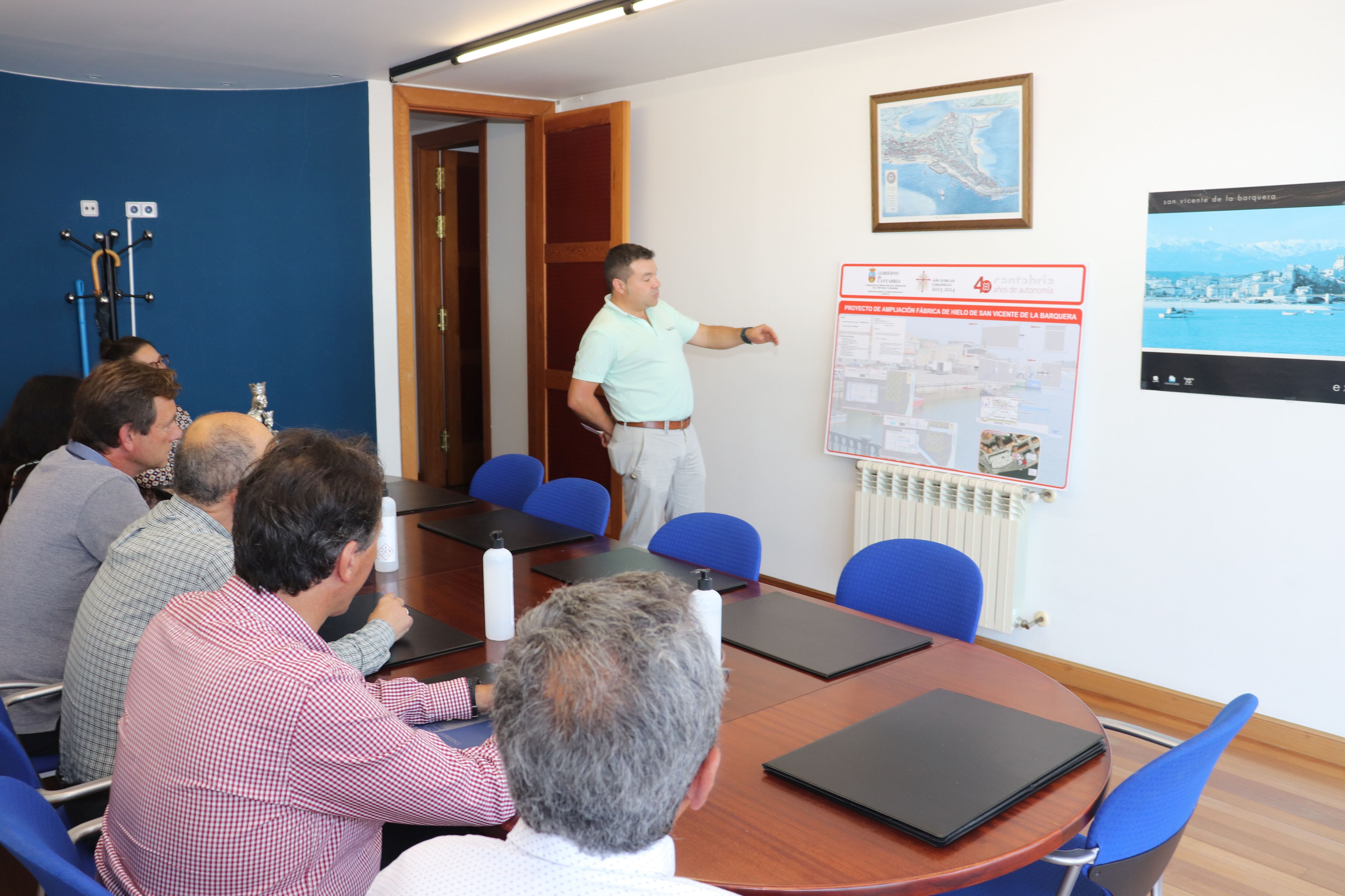 Presentación del proyecto de ampliación de la fábrica de San Vicente de la Barquera