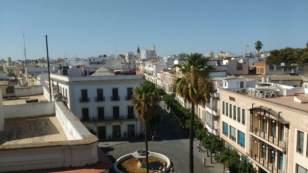 Vista aérea de Jerez