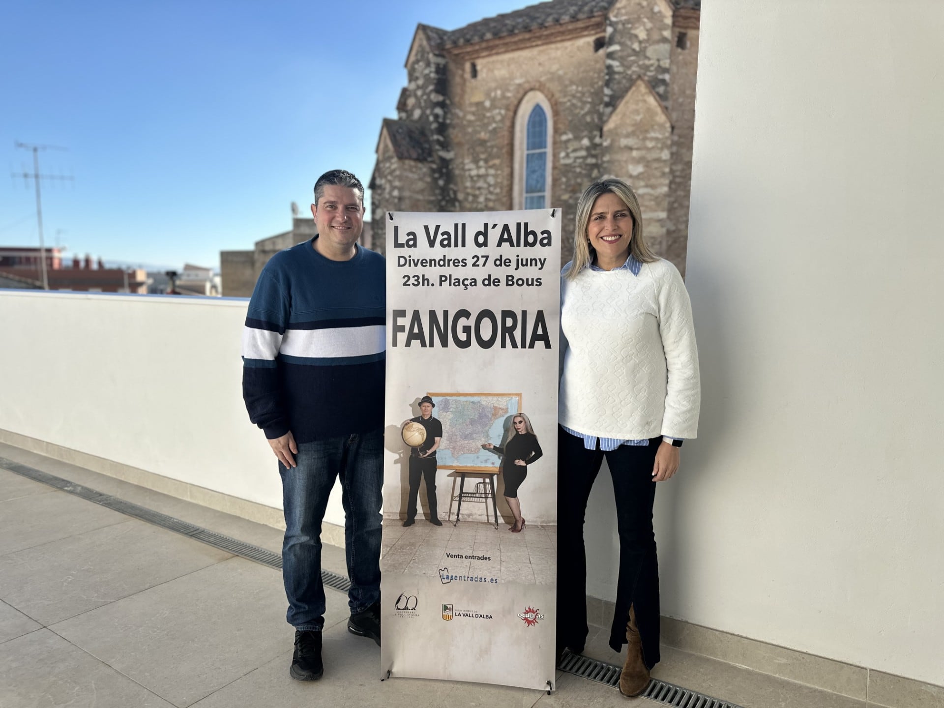 Imagen de promoción del concierto de Fangoria en Vall d&#039;Alba