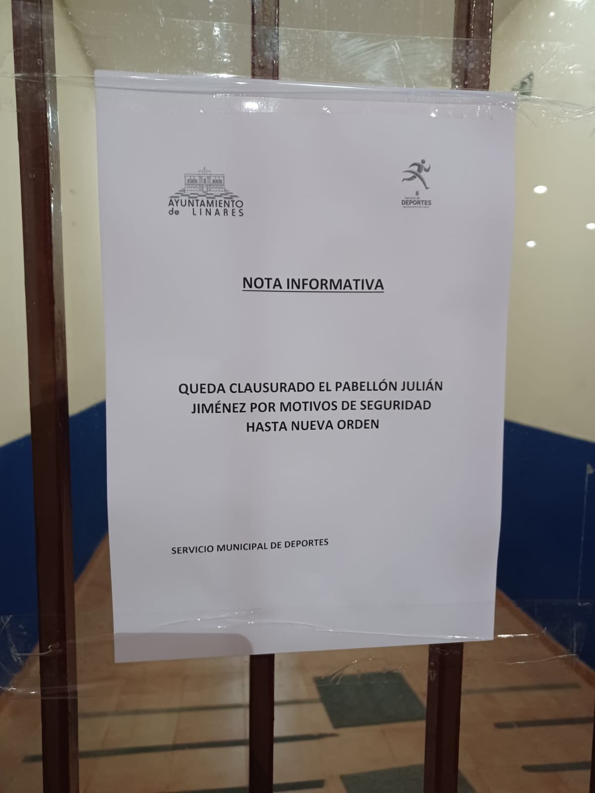 Nota informativa del Ayuntamiento de Linares.