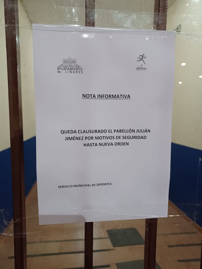 Nota informativa del Ayuntamiento de Linares.