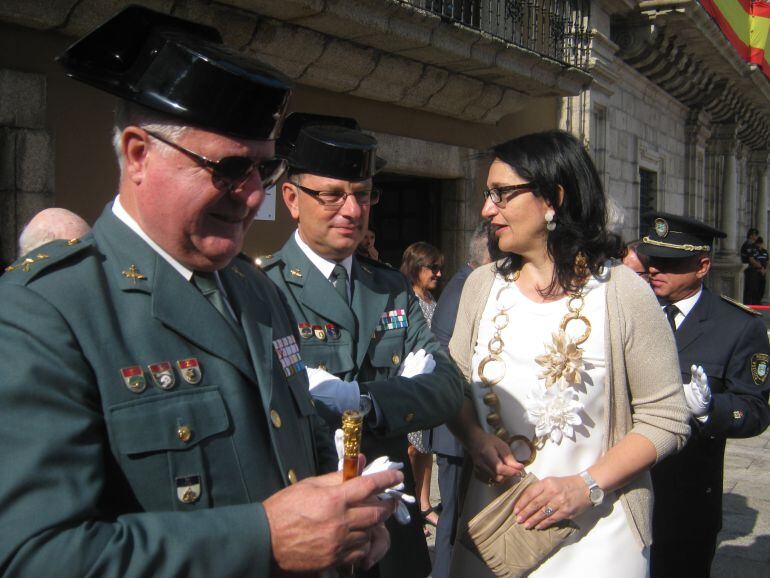 La Subdelegada del Gobierno en León, Teresa Mata.