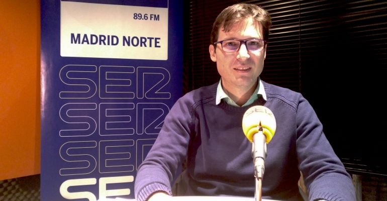 El concejal de Hacienda, Agustín Martín en los estudios de Hoy por Hoy Madrid Norte