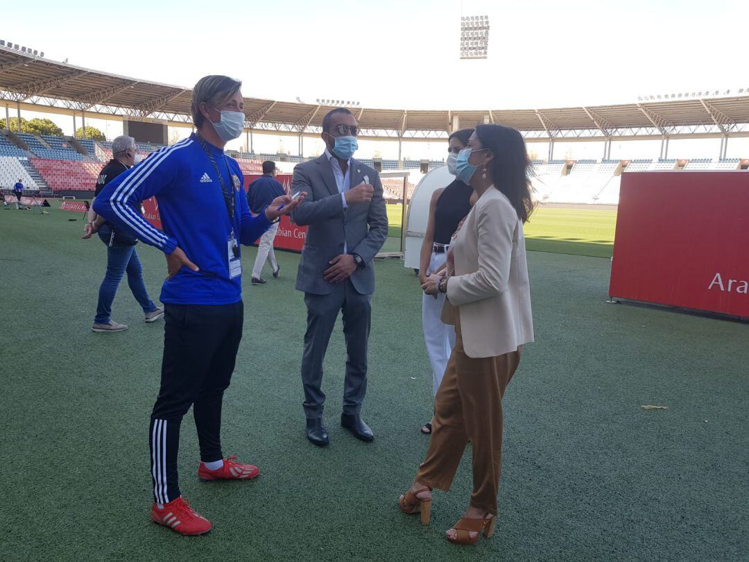 Guti, El Assy y Bosquet. 