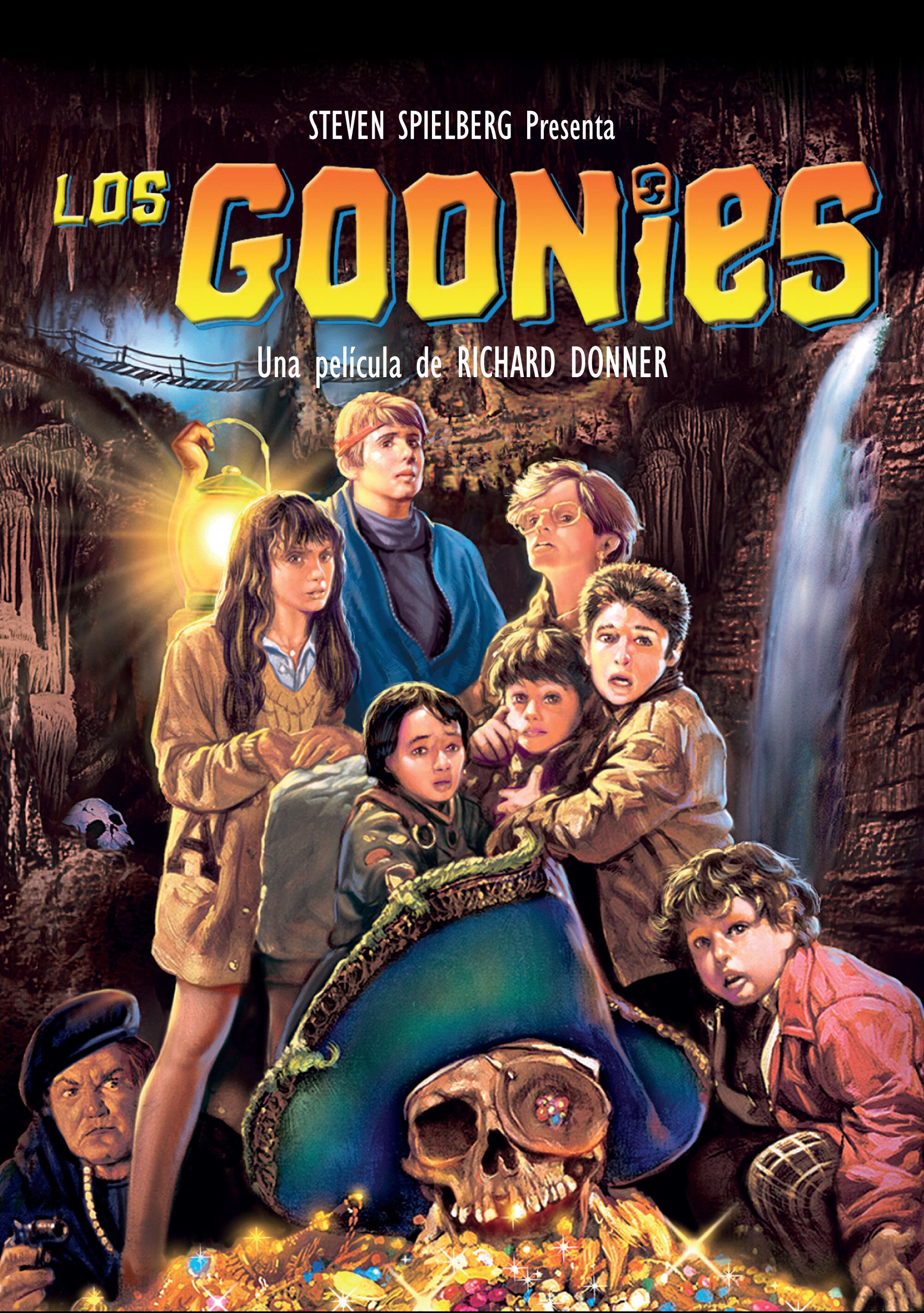 Cartel de la película 'Los Goonies', que se proyectará el 30 de julio dentro del ciclo 'Cine bajo las estrellas'.