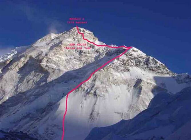 Vista del Makalu ( 8.035 m) que tratará de ollar el donostiarra Iñigo Castiñeira