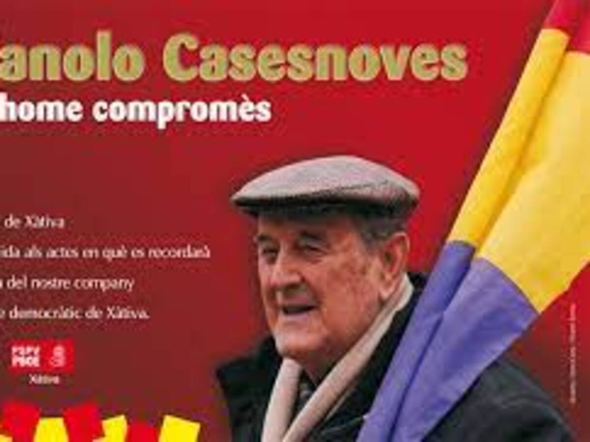 Xàtiva: homenaje a Manolo Casesnoves a través de un calendario