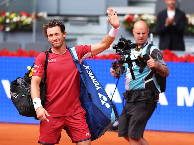 Casper Ruud se despide del Mutua Madrid Open tras caer ante Blockx