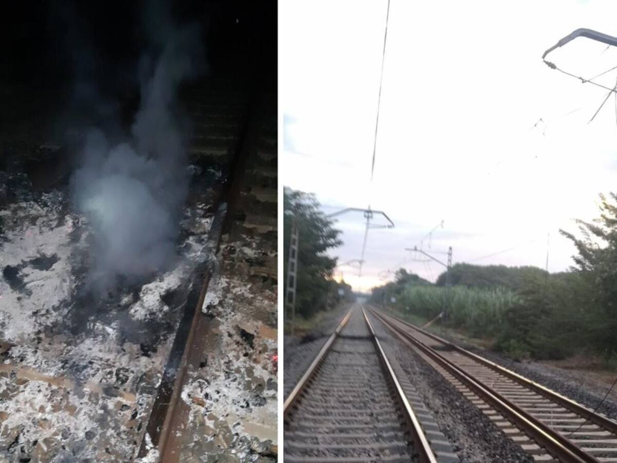 Restablerta la circulació de l'AVE entre Barcelona i Figueres, tallada per actes vandàlics