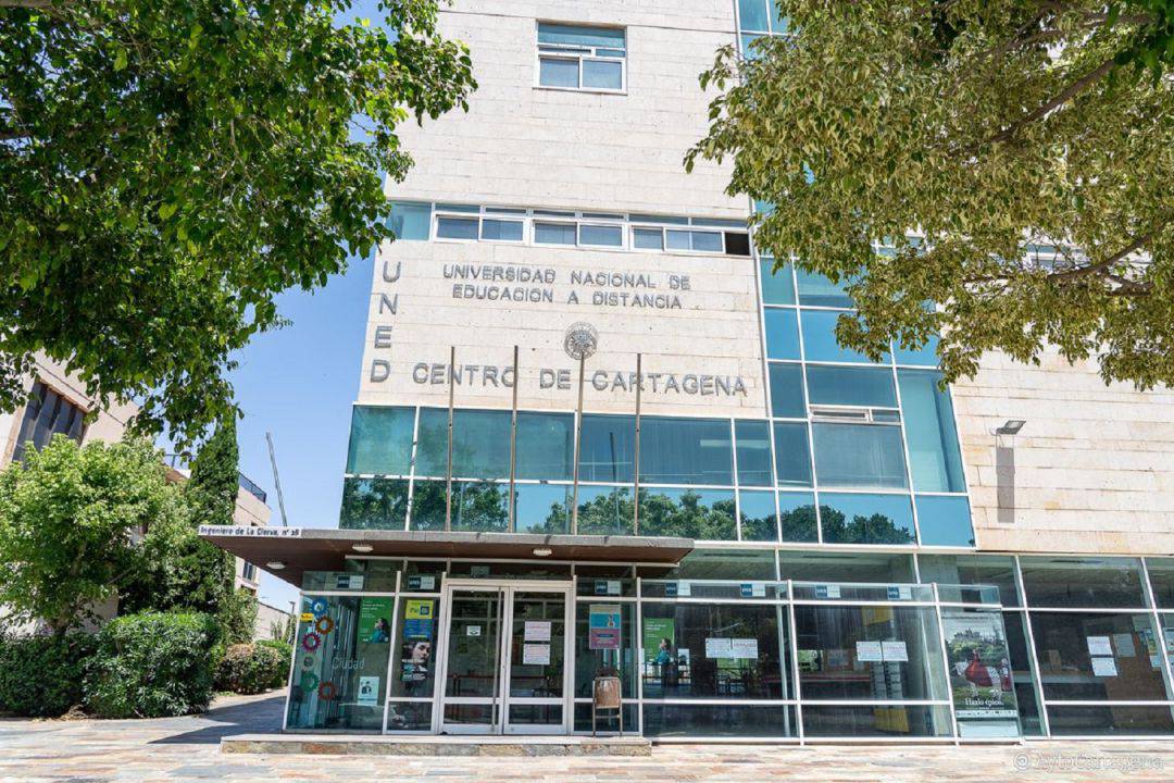 Instalaciones de la UNED en Cartagena, donde se sitúa la Escuela de Enfermería