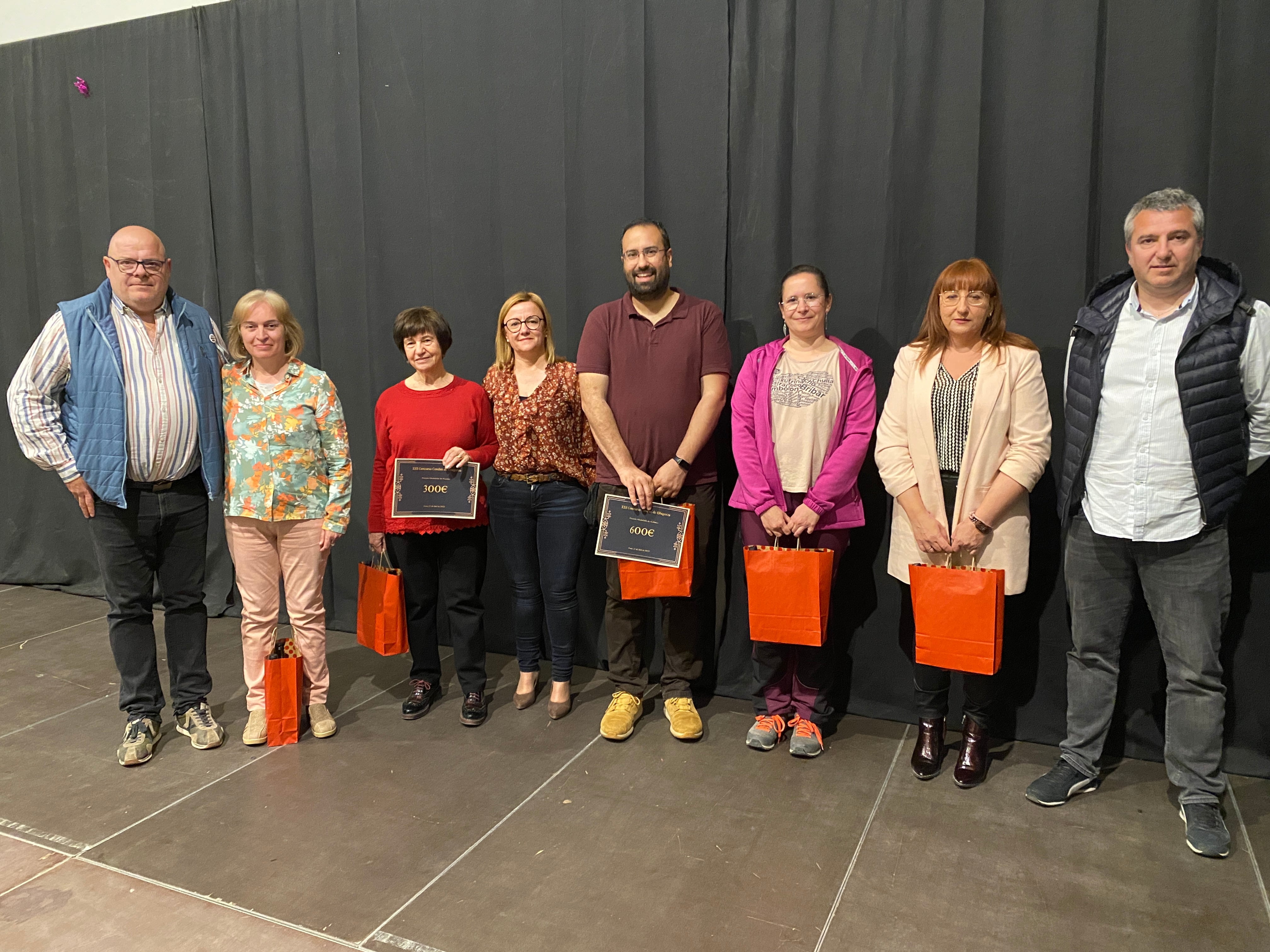 Ganadores del del certamen literario ‘Condau de Ribagorza’ en aragonés bajorribagorzano