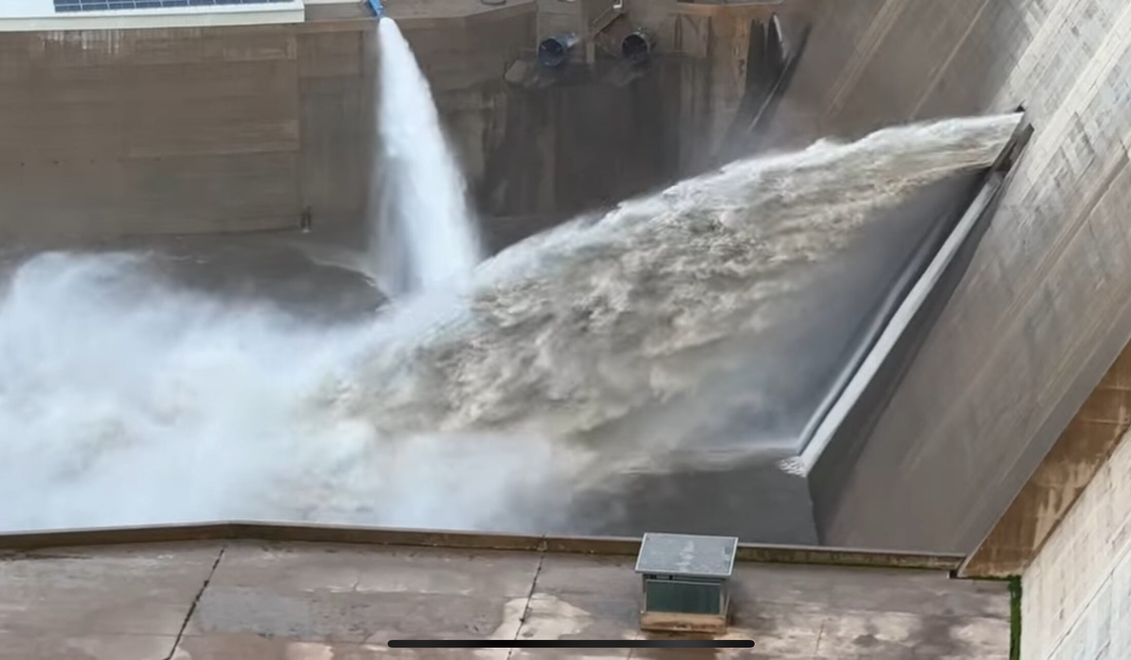 Desembalse de la Presa de Rules (Granada)